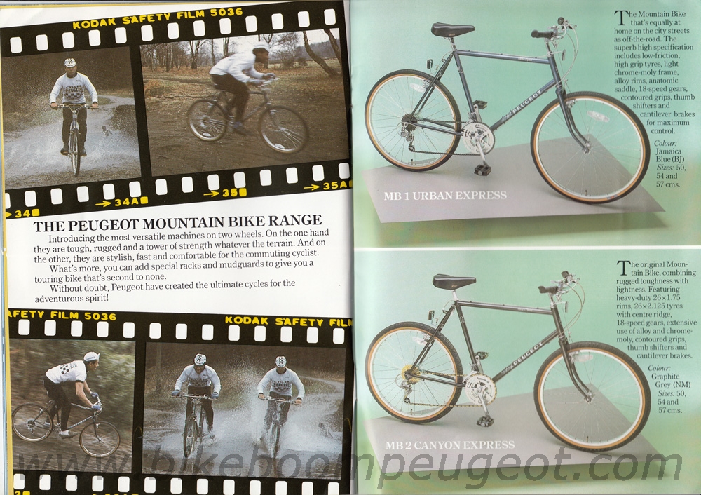 Peugeot 1985 Brochure United Kingdom